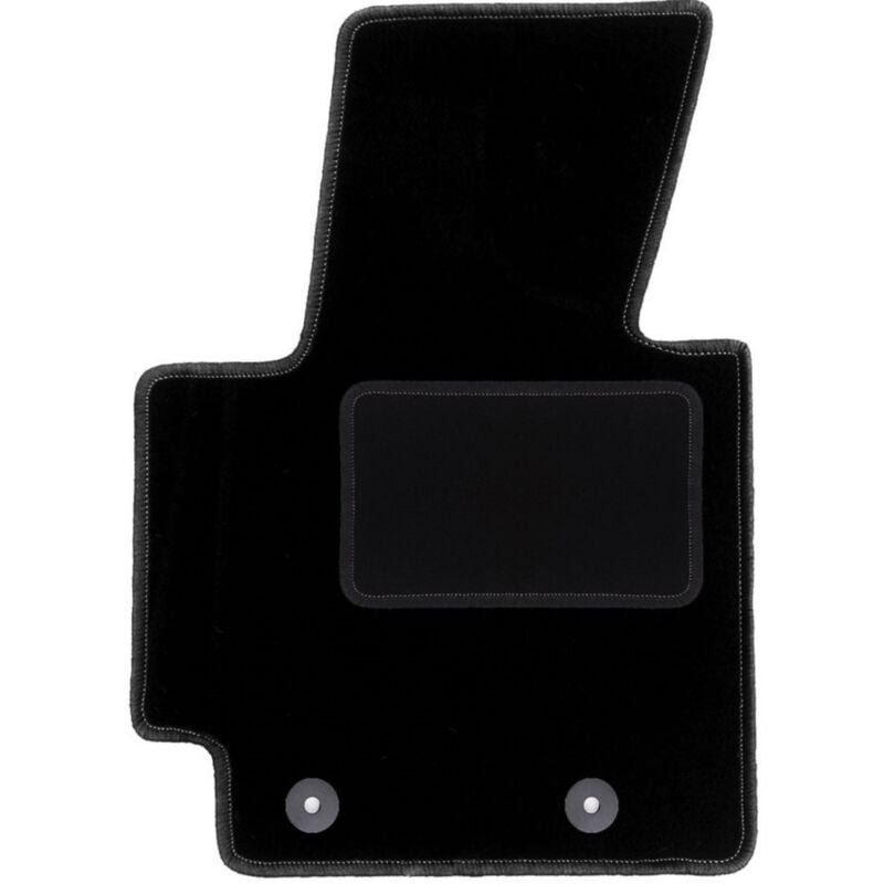 Tapis conducteur noir pour : minifourgonnette Kia Soul II (2013-)