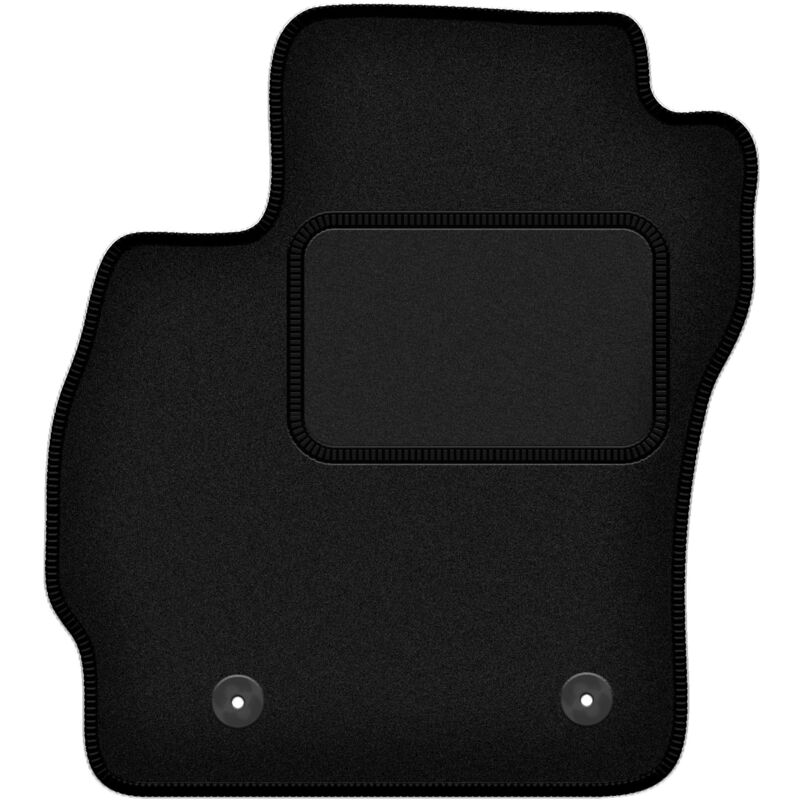 Tapis conducteur noir pour : minifourgonnette Mazda 5 II (2010-)