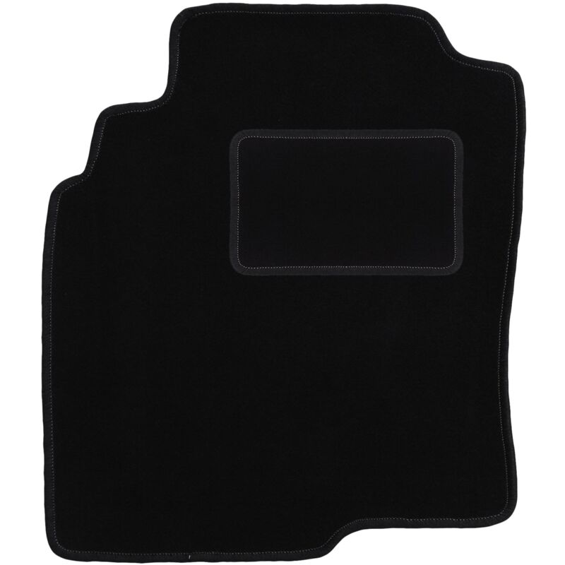 Tapis conducteur noir pour minifourgonnette Nissan Almera Tino (2000-2006)