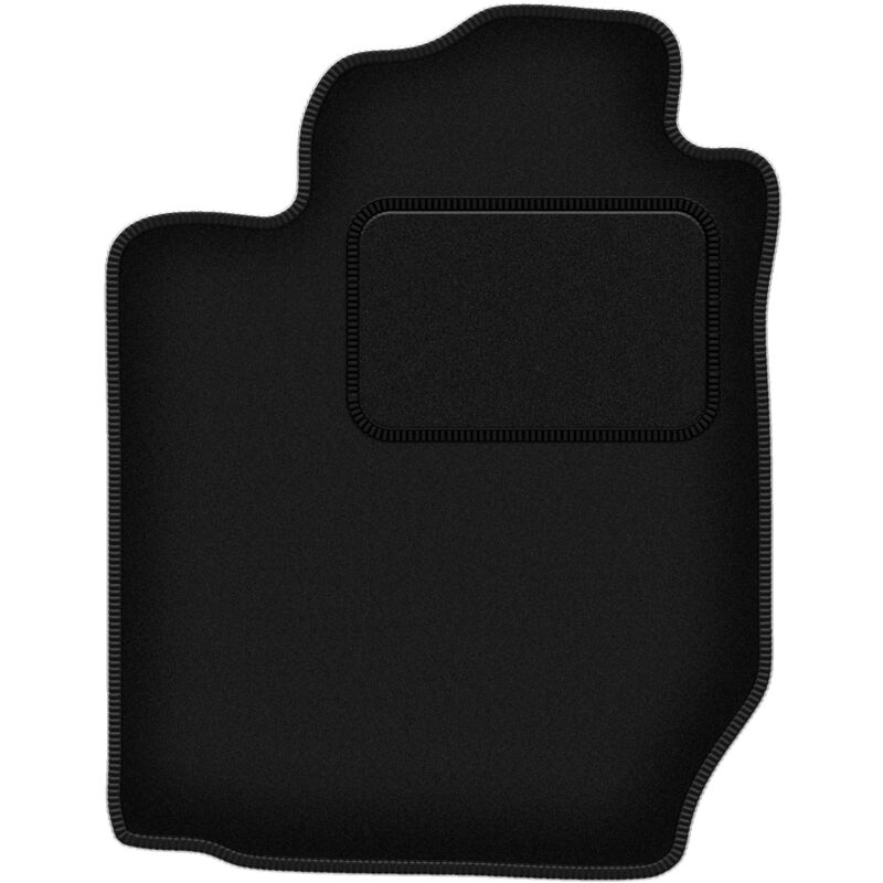 Tapis conducteur noir pour : minifourgonnette Toyota Corolla Verso I (2001-2004)