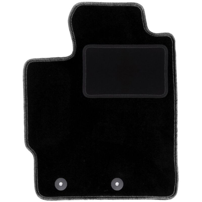 Tapis conducteur noir pour minifourgonnette Toyota Verso-S (2010-2015)