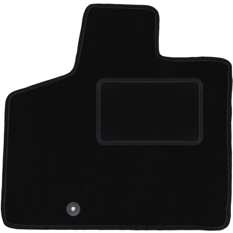 Tapis conducteur noir pour minivan Volkswagen Routan (2008-2016)