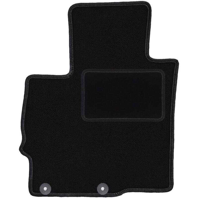 Tapis conducteur noir pour : Mitsubishi Eclipse Cross SUV (2017-)