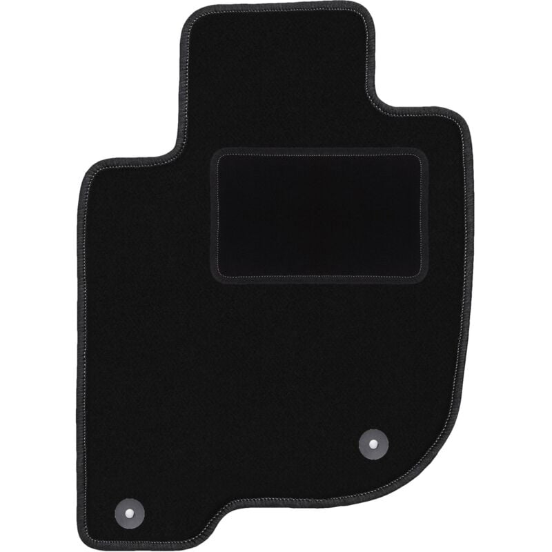 Tapis conducteur noir pour : Mitsubishi L200 V tout-terrain (2015-)