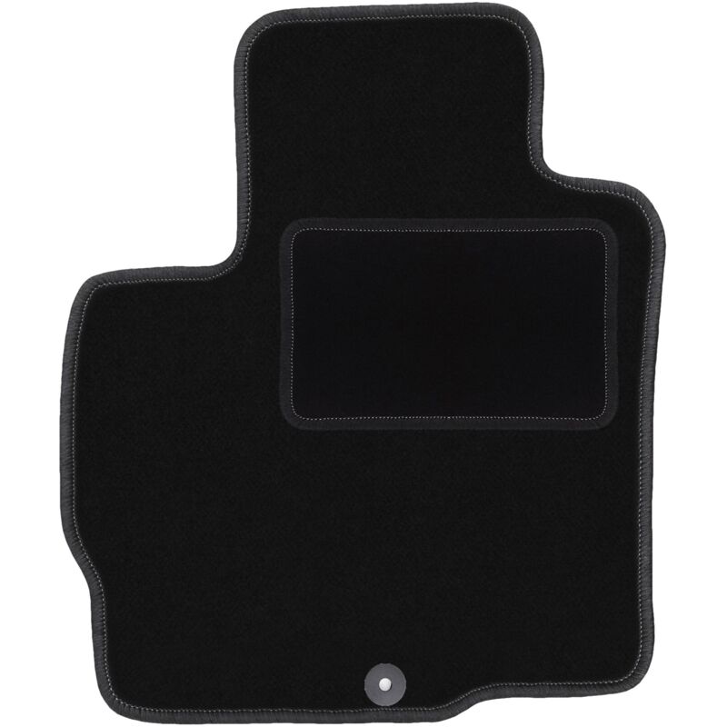 Tapis conducteur noir pour : Mitsubishi Outlander III SUV (2012-)