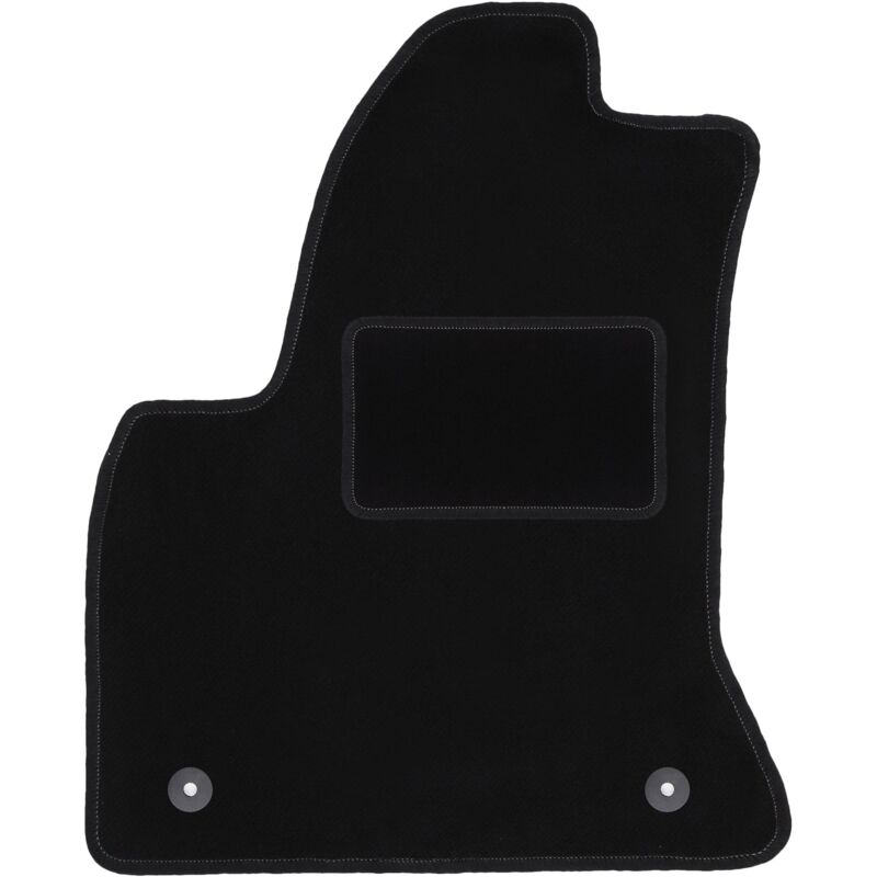 Tapis conducteur noir pour : monospace Citroën C4 Grand Picasso (2006-2013)