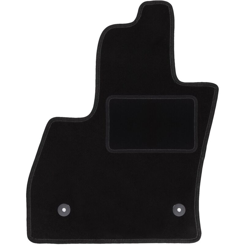 Tapis conducteur noir pour monospace Fiat 500L (2012-)
