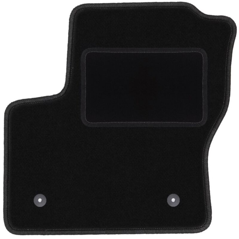 Tapis conducteur noir pour : monospace Ford C-MAX MK2 (2015-2019)