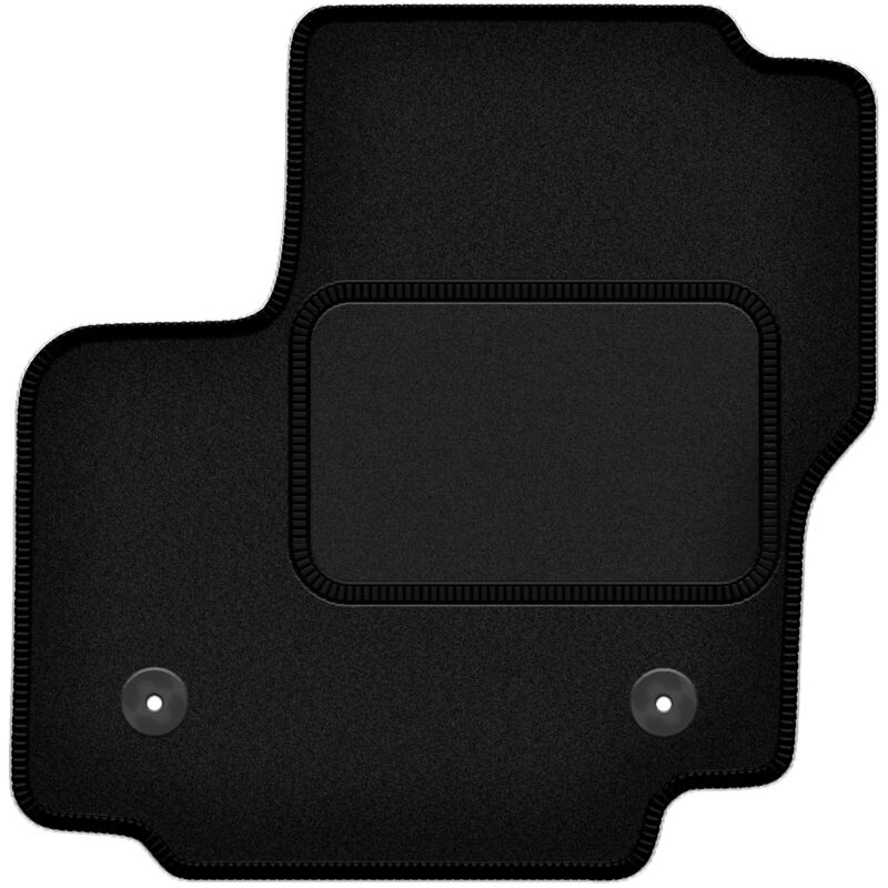 Tapis conducteur noir pour : monospace Ford Galaxy MK2 (2012-2015)