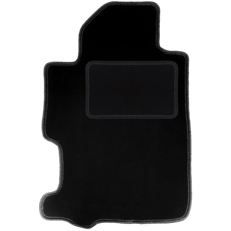 Tapis conducteur noir pour : monospace Honda FR-V (2004-2009)