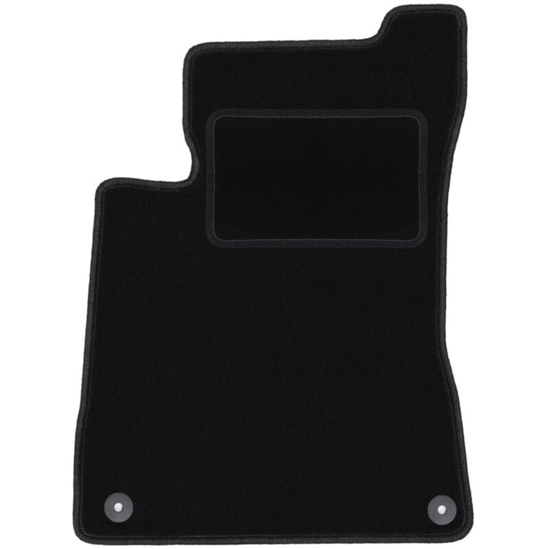Tapis conducteur noir pour monospace Mercedes B W247 (2018-)
