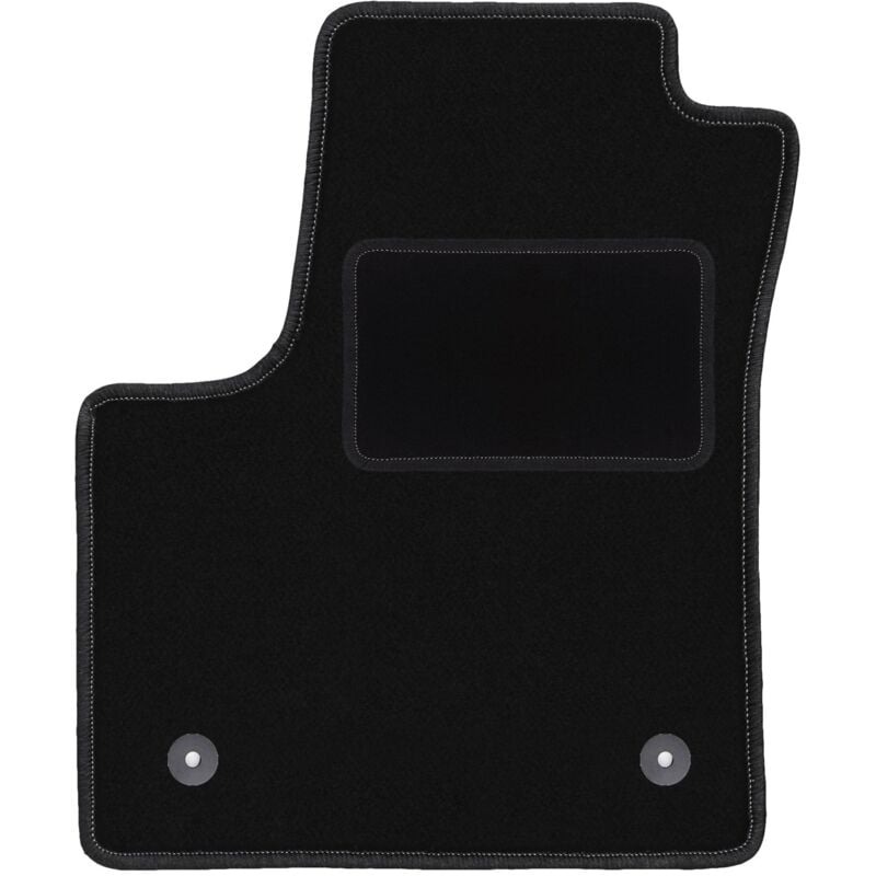 Tapis conducteur noir pour monospace Opel Meriva B (2010-2017)