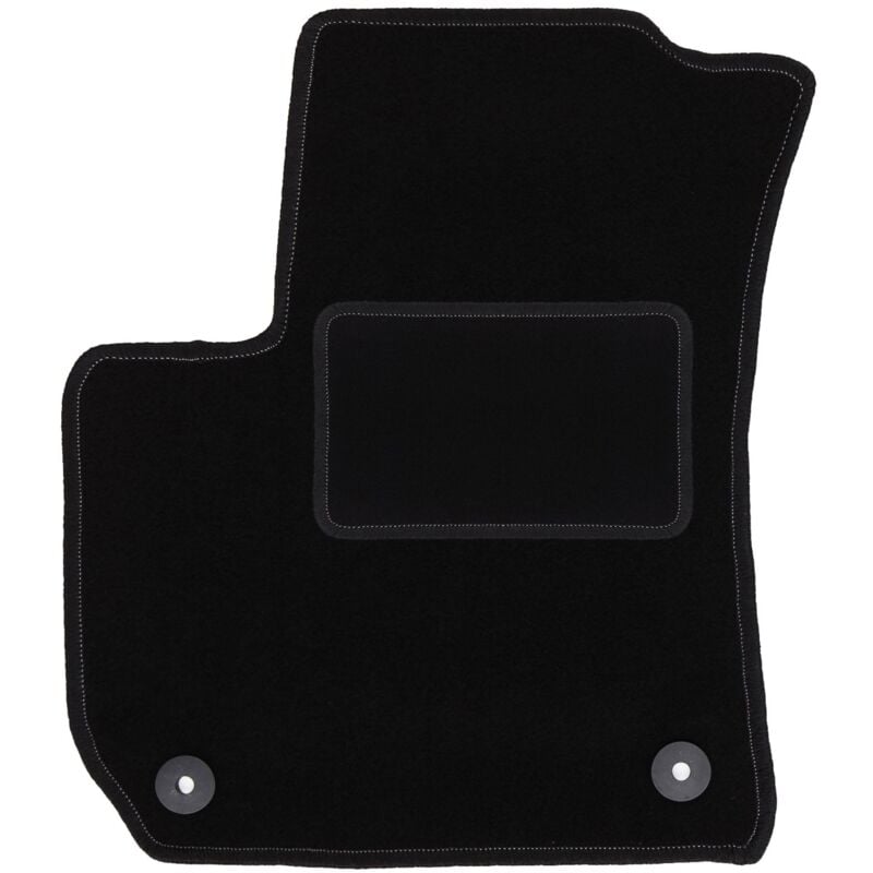 Tapis conducteur noir pour monospace Opel Zafira B (2005-2014)