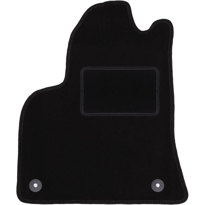 Tapis conducteur noir pour monospace Peugeot 3008 I (2009-2016)