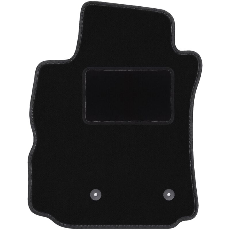Tapis conducteur noir pour monospace Renault Modus (2004-2012)
