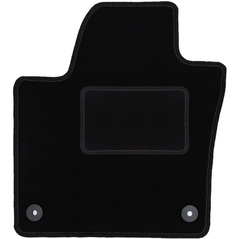 Tapis conducteur noir pour monospace Seat Alhambra II (2010-2018)