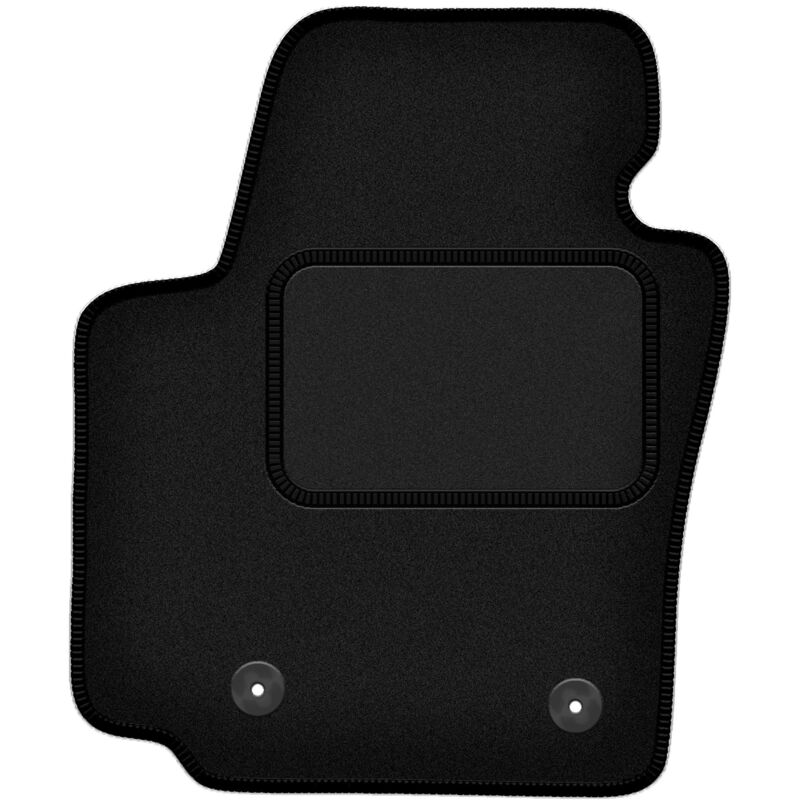 Tapis conducteur noir pour : monospace Seat Altea XL (2006-08.2008)