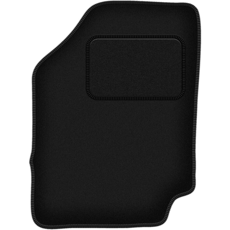 Tapis conducteur noir pour : Nissan 100NX coupé, targa (1990-1995)