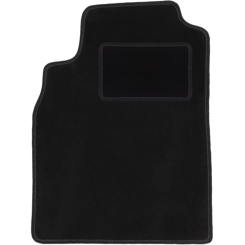 Tapis conducteur noir pour : Nissan Almera N16 à hayon (2000-2006)