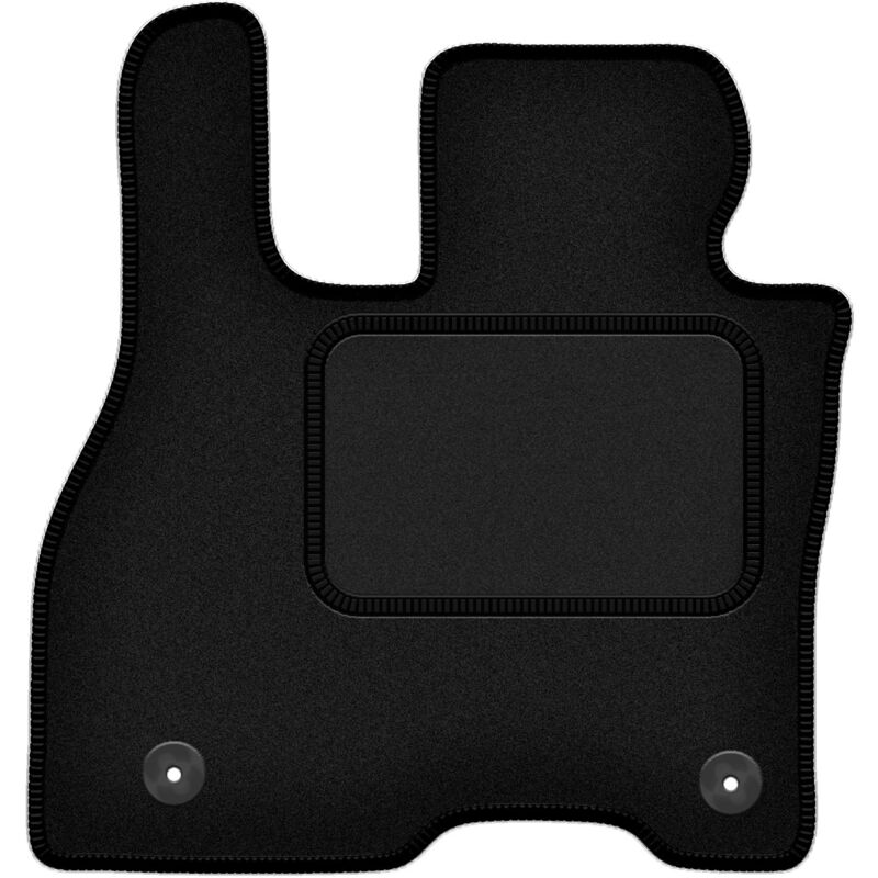 Tapis conducteur noir pour : Nissan Leaf II à hayon (2017-)