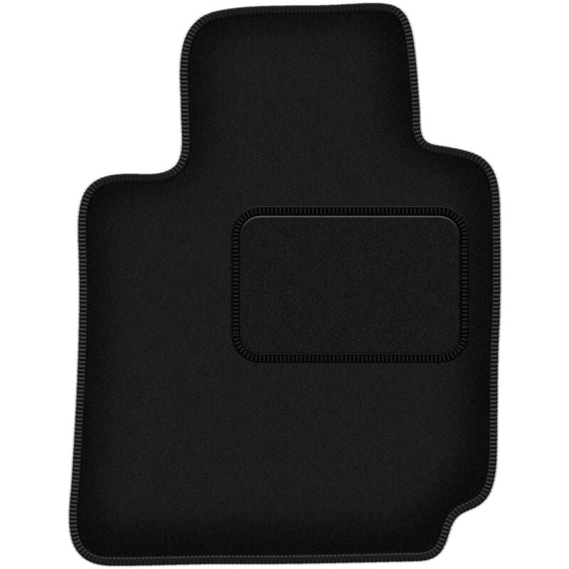 Tapis conducteur noir pour : Nissan Micra K12 CC cabriolet (2003-2010)