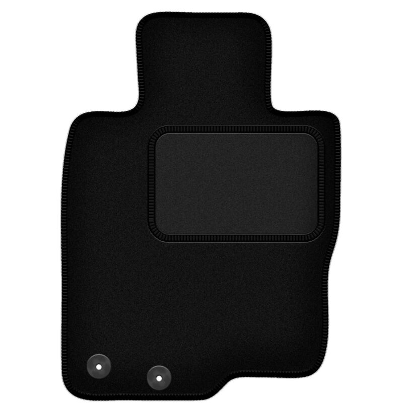 Tapis conducteur noir pour Nissan Navara IV pick-up (2014-)