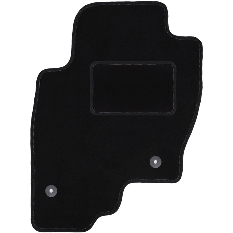 Tapis conducteur noir pour : Nissan Pathfinder R51 SUV (2004-2014)