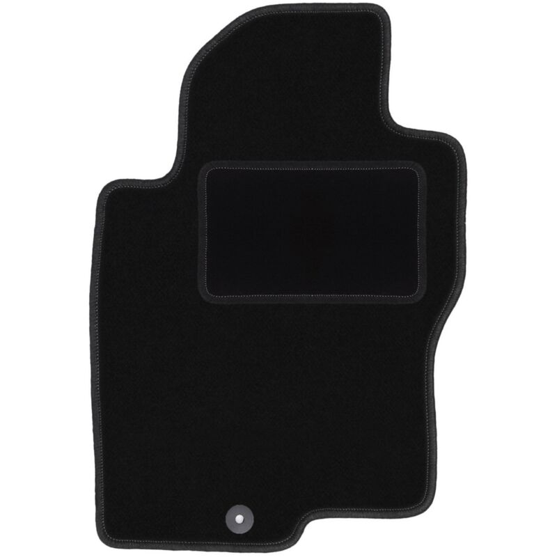 Tapis conducteur noir pour : Nissan Pathfinder R51 SUV (2005-)