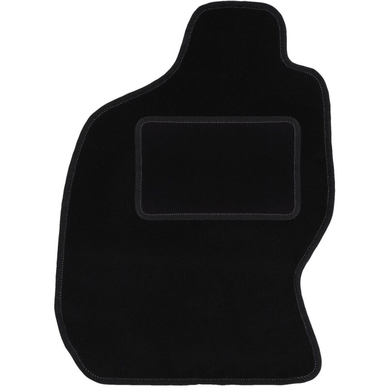 Tapis conducteur noir pour Nissan Patrol Y61 GU GR tout-terrain (1998-2004)