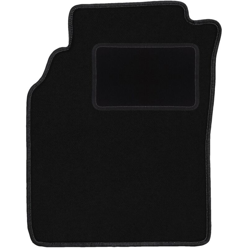 Tapis conducteur noir pour : Nissan Primera P11 liftback, berline, break, break (1995-2002)