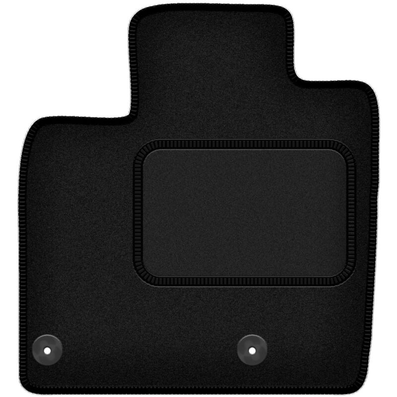 Tapis conducteur noir pour : Nissan Qashqai III SUV (2021-)