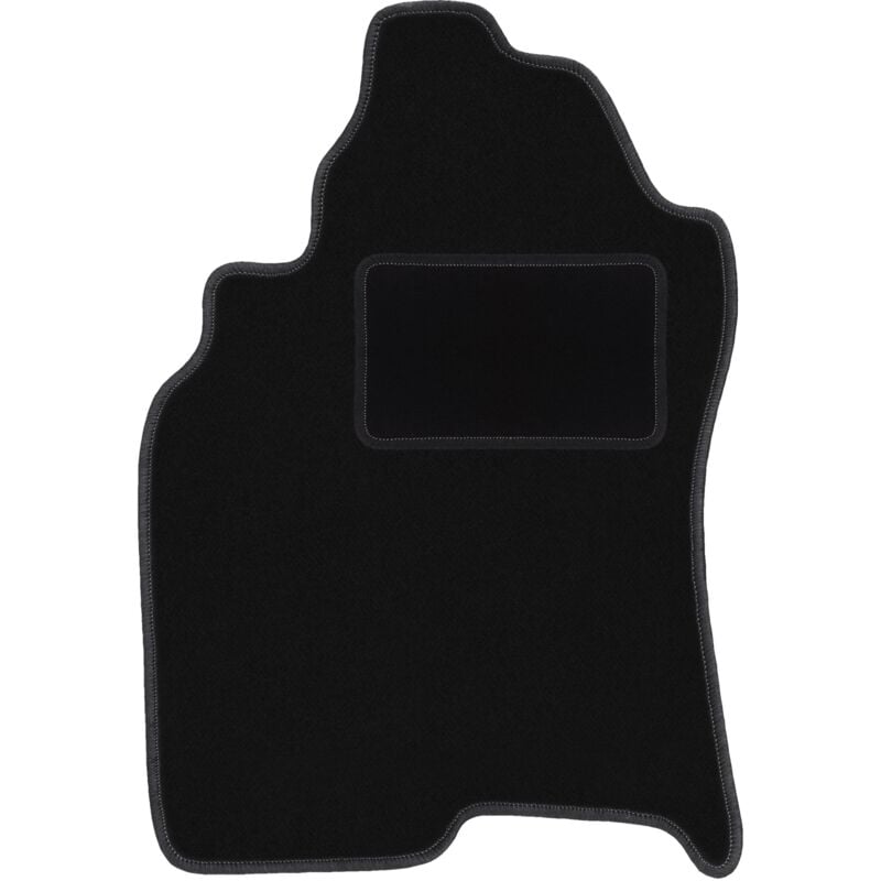Tapis conducteur noir pour : Nissan X-Trail I T30 SUV (2001-2007)