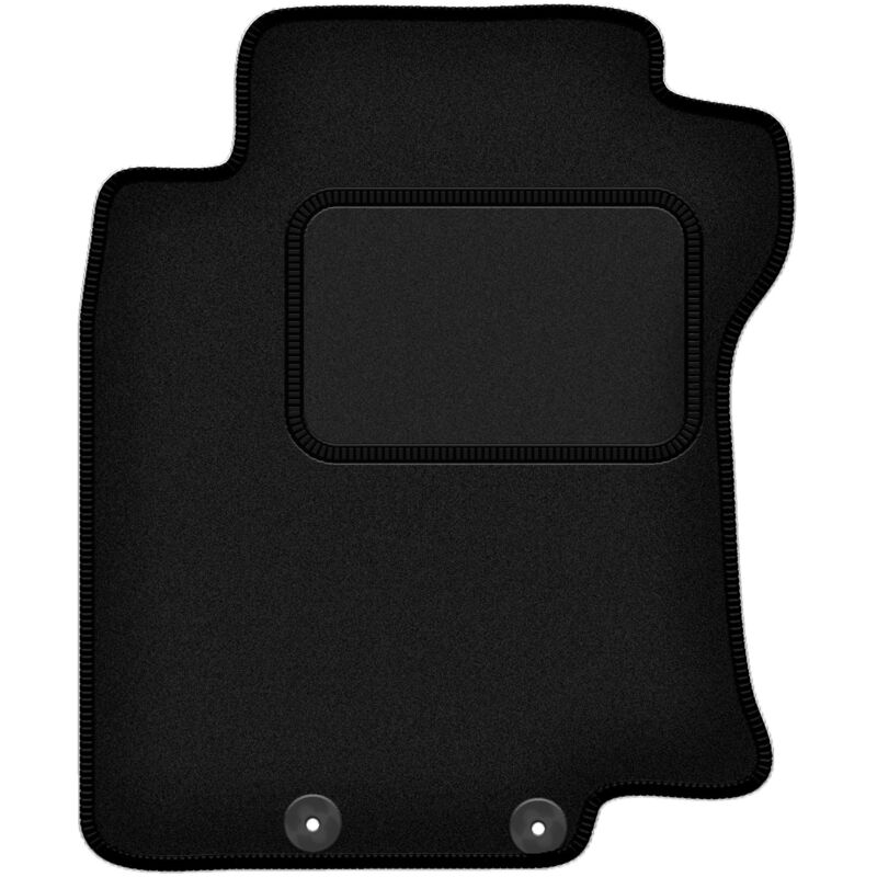 Tapis conducteur noir pour : Nissan X-Trail III T32 FL SUV (2017-2021)