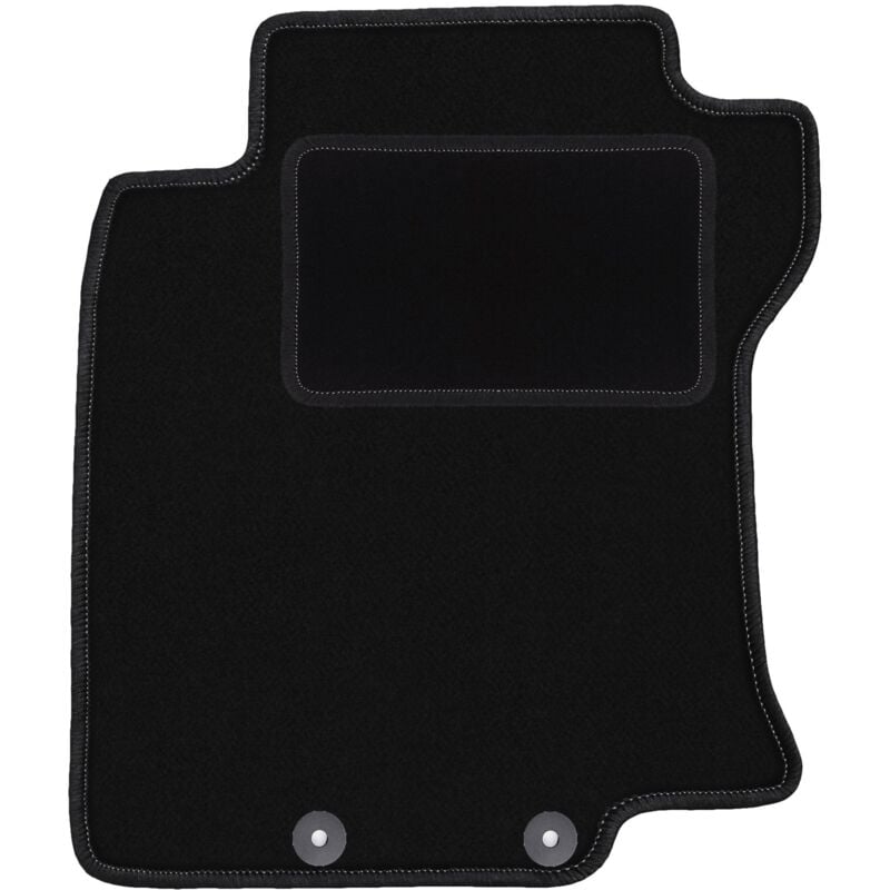 Tapis conducteur noir pour : Nissan X-Trail III T32 SUV (2013-2017)