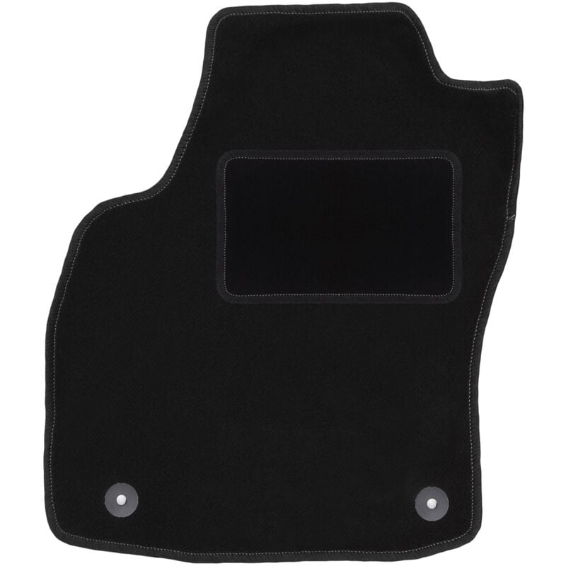 Tapis conducteur noir pour : Opel Astra H berline, hayon, break, TwinTop, cabriolet, coupé (2003-2010)