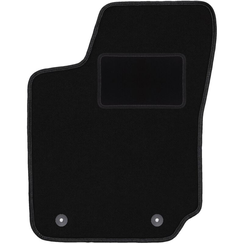 Tapis conducteur noir pour : Opel Corsa B à hayon (1993-2001)