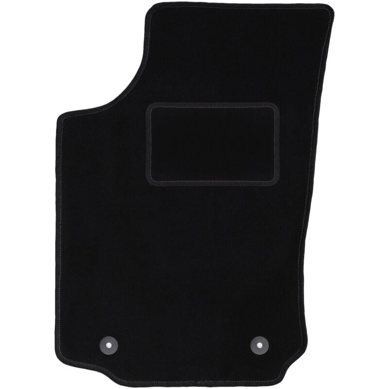 Tapis conducteur noir pour : Opel Corsa C à hayon (2000-2006)