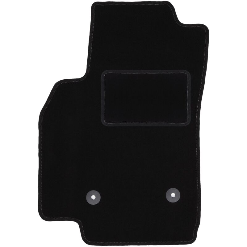 Tapis conducteur noir pour : Opel Karl à hayon (2015-)