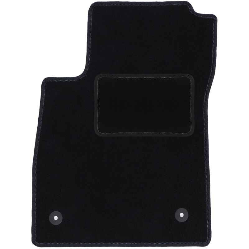 Tapis conducteur noir pour : Opel Mokka crossover (2012-2016)