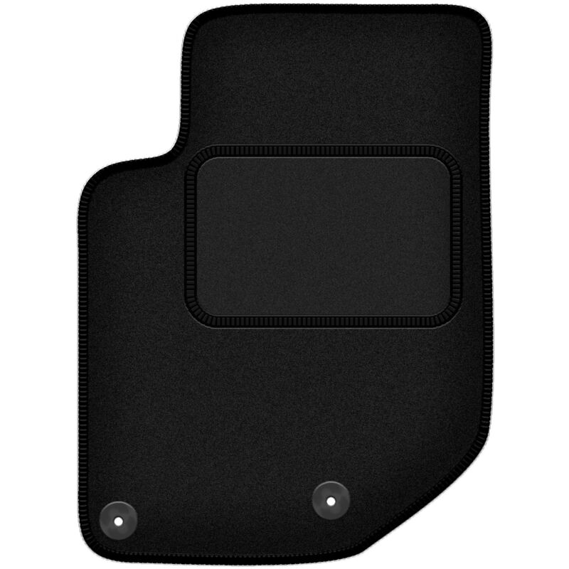 Tapis conducteur noir pour : Opel Mokka II crossover (2020-)