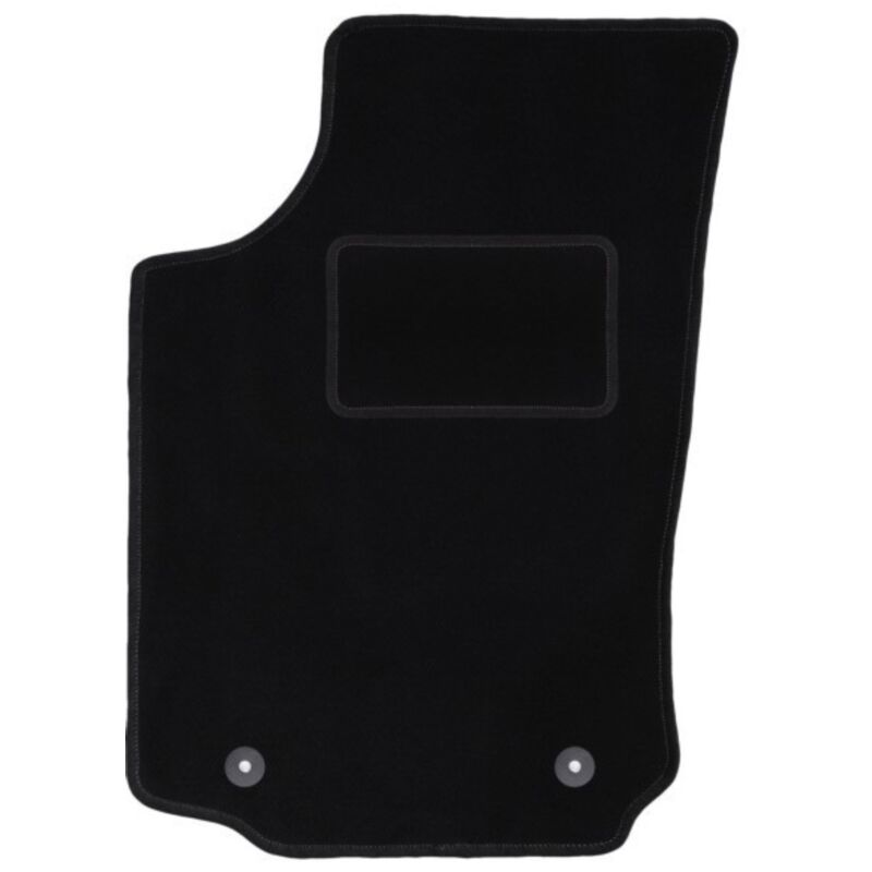 Tapis conducteur noir pour : Opel Tigra B TwinTop, cabriolet (2003-2008)