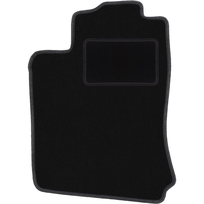 Tapis conducteur noir pour : Opel Vectra B à hayon, berline, break, liftback (1996-2001)