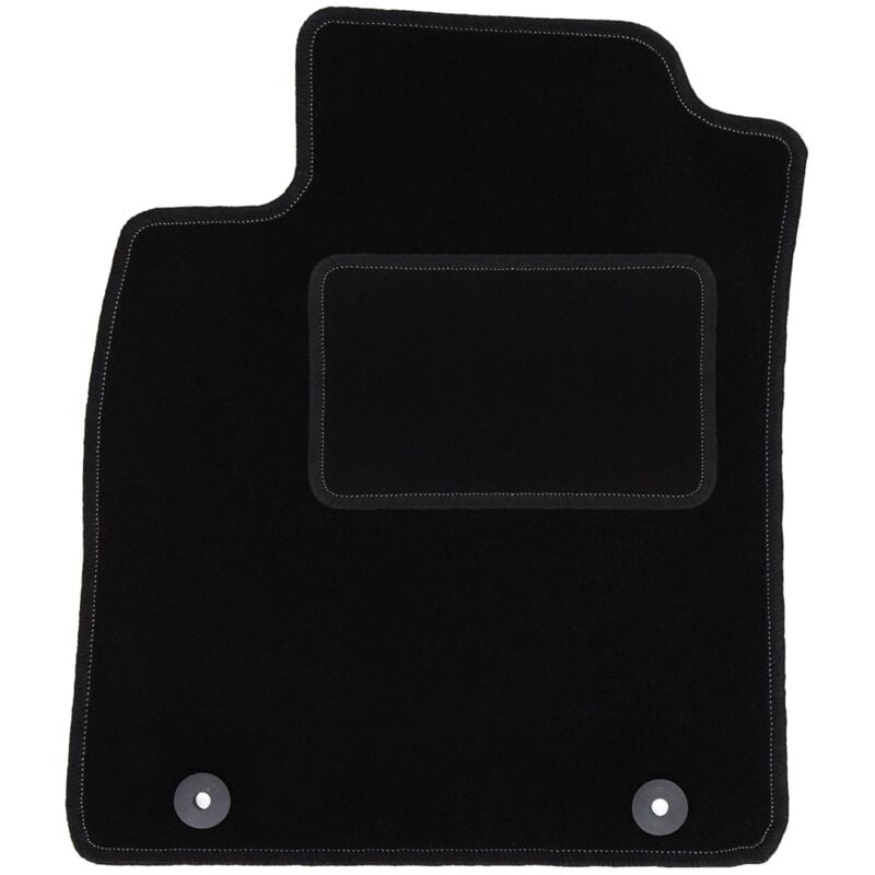 Tapis conducteur noir pour : Opel Vectra C liftback, hayon, berline (2002-2008)