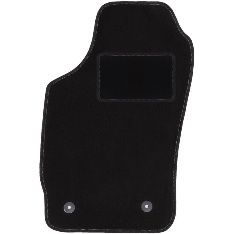 Tapis conducteur noir pour Peugeot 205 à hayon (1983-1998)