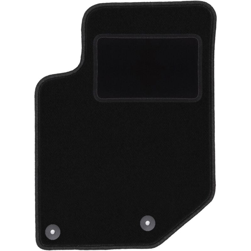 Tapis conducteur noir pour Peugeot 208 II berline (2019-)