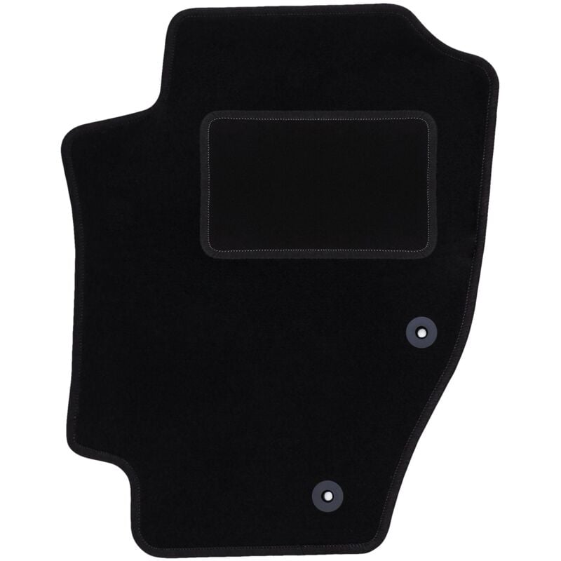 Tapis conducteur noir pour Peugeot 307CC cabriolet (2003-2008)