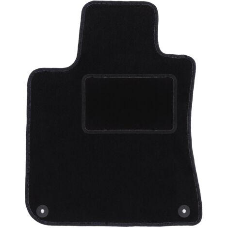 Tapis conducteur noir pour Peugeot 308 II berline (2013-) – Doublure en polypropylène – Ajustement précis pour confort de conduite
