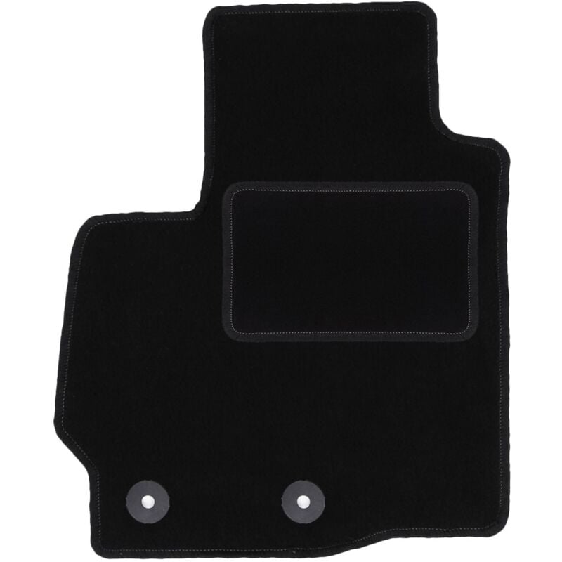 Tapis conducteur noir pour : Peugeot 4007 crossover (2007-2012)