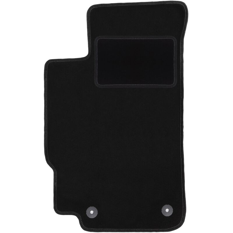 Tapis conducteur noir pour : Peugeot 406 berline, break, break (1995-2004)