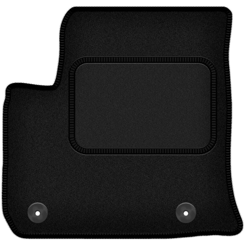 Tapis conducteur noir pour Peugeot e-208 II berline (2019-)